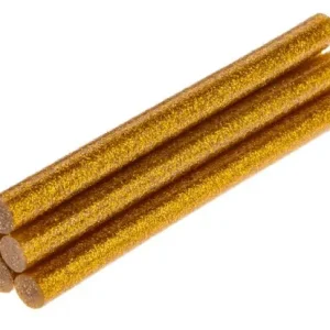 Nie przegap Wkłady klejowe 11 mm, brokat złote, 6 szt.42E191